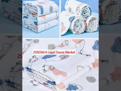 250GSM 6 Layer Gauze Blanket