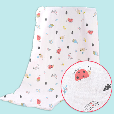 Multi Layer 53'' custom Printed Gauze Fabric Anti Static Roll Packing