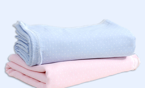 Double Soft Baby Swaddle Nursing Cover 40S Soybean Cotton Woven Fabric