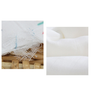Breathable Six Layers Crepe Gauze Fabric Gauze Swaddle Fabric 40SX40S