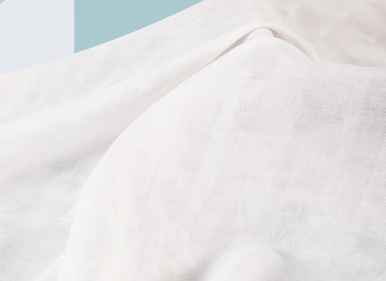 60S 168X86 White Double Gauze Fabric Cotton Gauze Blankets Environmentally Friendly