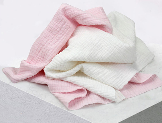 Antibacterial Double Layer Gauze Fabric Gauze Diaper Cloth 53 inch