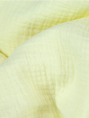 Safe Crinkle Gauze Fabric By The Yard Baby Cotton Gauze Blankets 175X135 210GSM