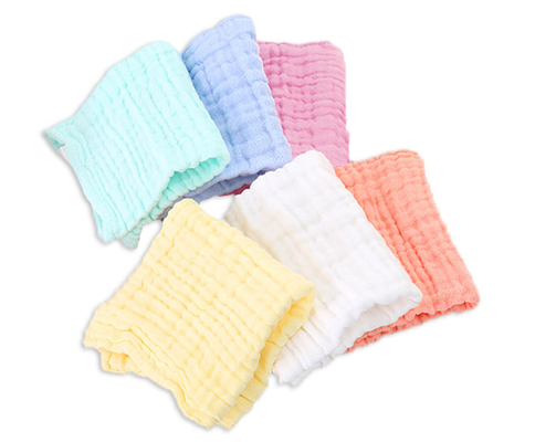 Super Soft 60S 100 Cotton Gauze Fabrics Three Layers Gauze Bath Towel