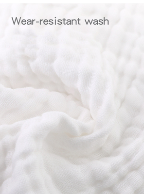 Relatively Loose 100% Modal Woven Gauze Fabric Three Layers Breathable