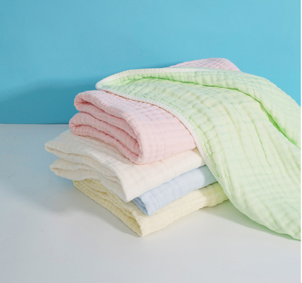 40SX30S Blended Modal Cotton Baby Gauze Fabric Three Layers Breathable