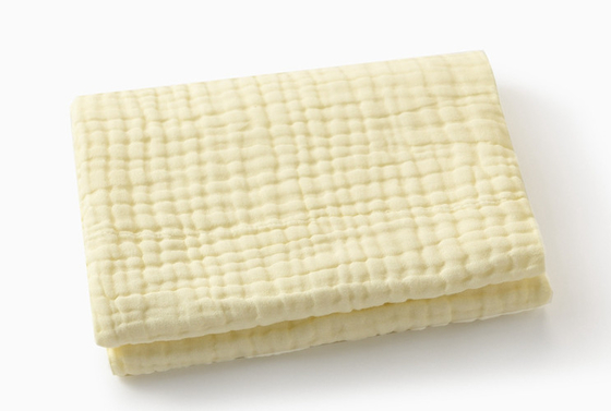 Six Layers 40S Thick Crepe Swaddle Gauze Fabric 250GSM Breathable