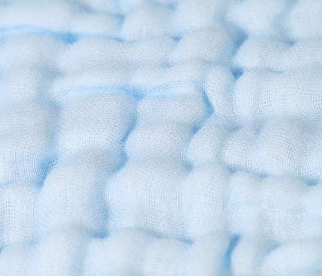 Bamboo Cotton Muslin Swaddle Gauze Fabric 57 Inch 100m / Roll
