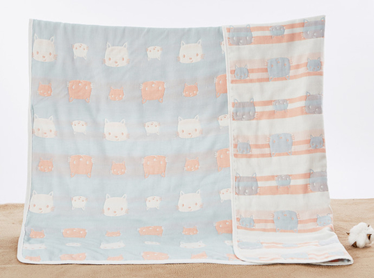 30S Organic Cotton Jacquard Fabric 160gsm Jacquard Gauze Material