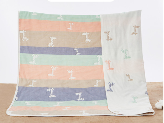 30S Organic Cotton Jacquard Fabric 160gsm Jacquard Gauze Material
