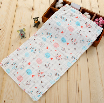 Natural 40S Cotton Bamboo Swaddle Blanket For New Born Breathable