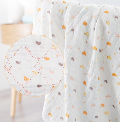 Four Layer Organic Gauze Fabric