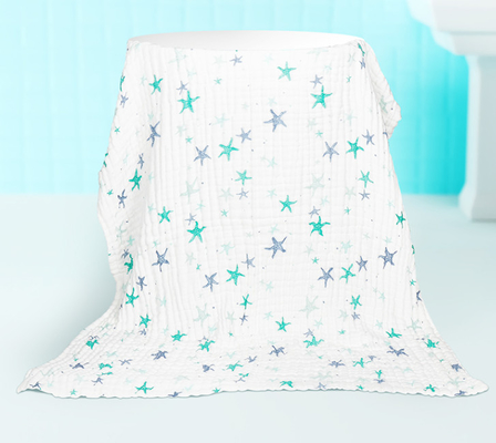 40S Thick Crepe 260GSM Soft Gauze Fabric For Baby Sleeping Clothing