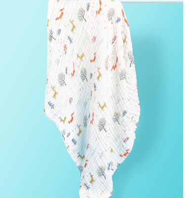 40S Thick Crepe 260GSM Soft Gauze Fabric For Baby Sleeping Clothing