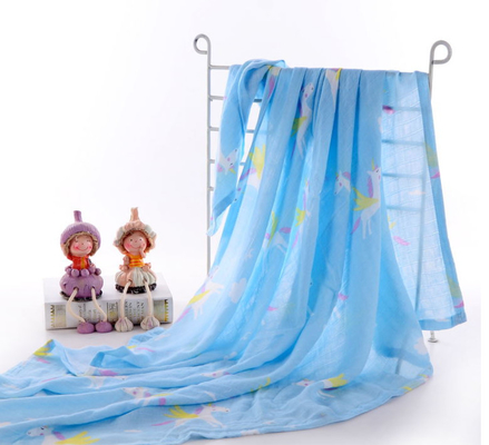 Natural Muslin Double Gauze Fabric 110GSM Infant Receiving Blankets