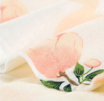 Multilayer White Double Gauze Fabric