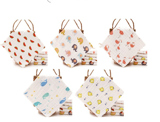 New Born 4 Layer Gauze Fabric For Infant Clothing Anti Static Lightweight