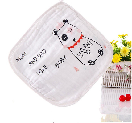 New Born 4 Layer Gauze Fabric For Infant Clothing Anti Static Lightweight