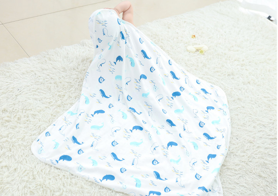 Infants 40S Pure Cotton 4 Layer Gauze Fabric For Newborn Clothes anti static