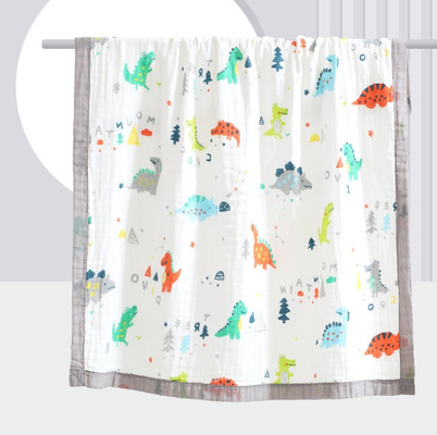 Multilayer Crinkly Gauze Fabric Gauze Blankets For Adults 53 Inch
