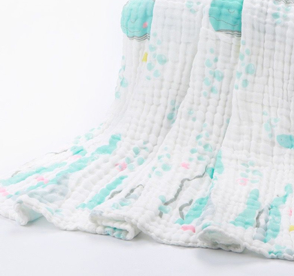 Healthy 200gsm Baby Gauze Fabric 40S Combed Cotton Natural Gauze Fabric