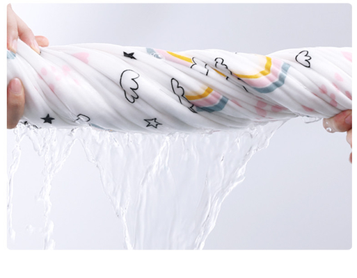 Eco Friendly Natural Gauze Fabric Baby Gauze Blankets 100m / Roll