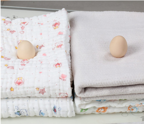 Combed Cotton Multilayer Crinkle Gauze Blanket Soft Gauze Fabric