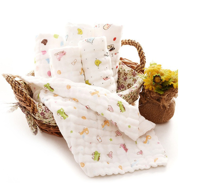 Star Pattern 53 inch 6 Layer Gauze Fabric Children Cover Blanket