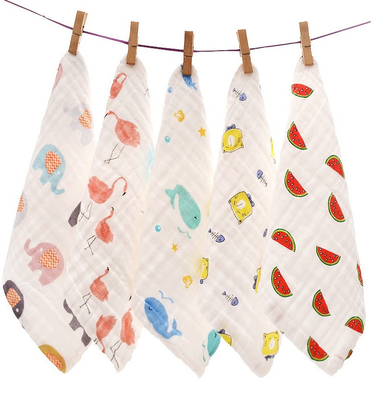Vivid Designed 6 Layer Gauze Fabric Comfortable 250gsm Quick Drying