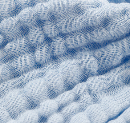 Fastness Dyeing Solid Gauze Fabric Multilayer Gauze Material By The Yard