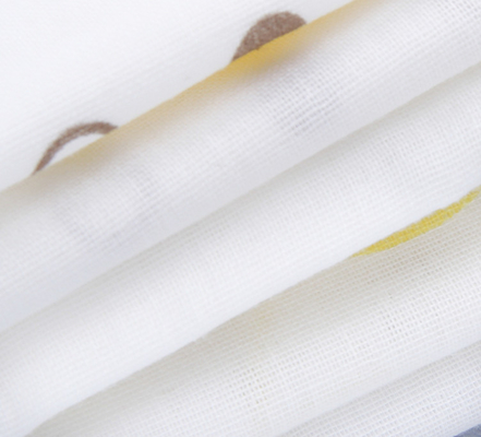 Two Layers 40S 125GSM Double Gauze Material Bamboo Swaddle Blanket