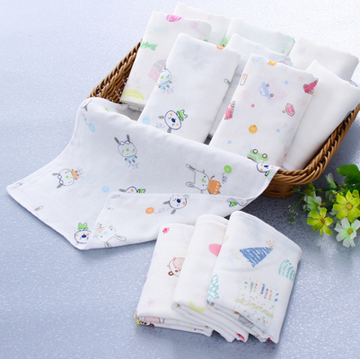 Reactive Printing Double Gauze Fabric