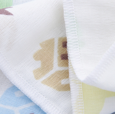 Reactive Printing Double Gauze Fabric