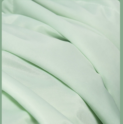 Natural Healthy One Layer Soybean Fiber Fabric For Shirt Trousers Breathable