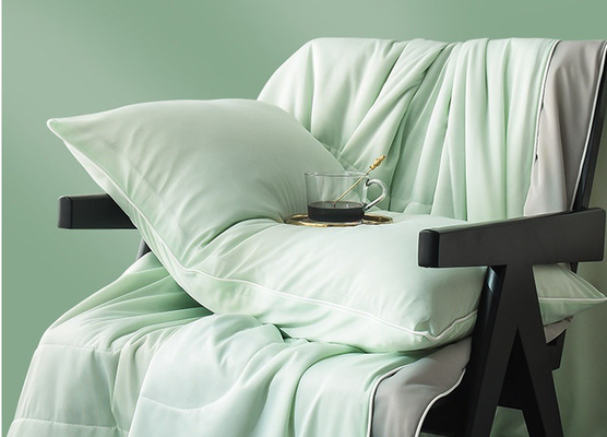 Non Irritate Soybean Cotton Fiber Fabric Fastness Bright Noble Antibacterial