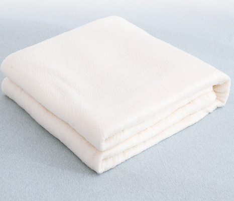 Non Irritate Soybean Cotton Fiber Fabric Fastness Bright Noble Antibacterial