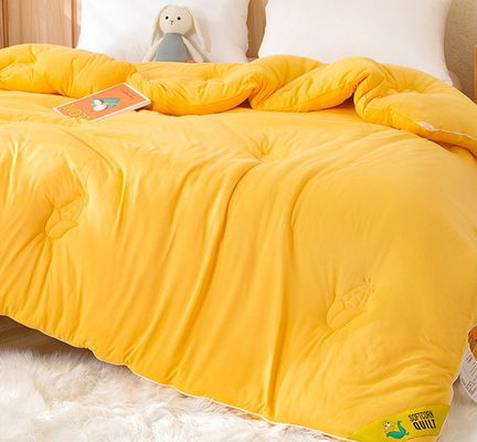 Silk Like Bacterioatatic Soybean Fiber Fabric High Grade For  Bedding Pillow