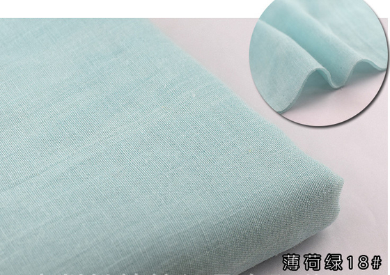 Pregnant Infant Clothing Double Gauze Fabric Full Combed Cotton 40s 110GSM