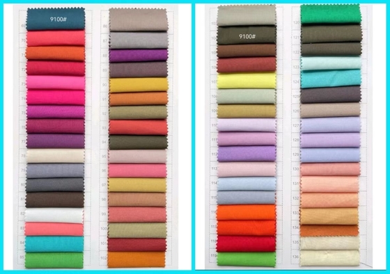 100 Percent Cotton  Fabric For Woven Shirt Jacket 40S Yarn 130GSM A Class