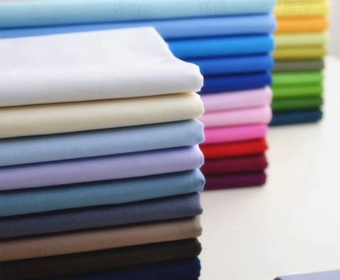 40SX40S 140X100 Cotton Dress Fabrics 135-142GSM Woven Man Shirt Lady Skirt Fabric