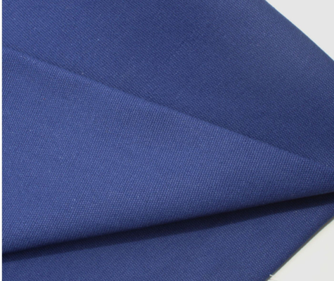 Polyester Plain Weave Pearl Canvas Fabric 20% Viscose 23X23 88X54 260GSM Flight Attendant Costume