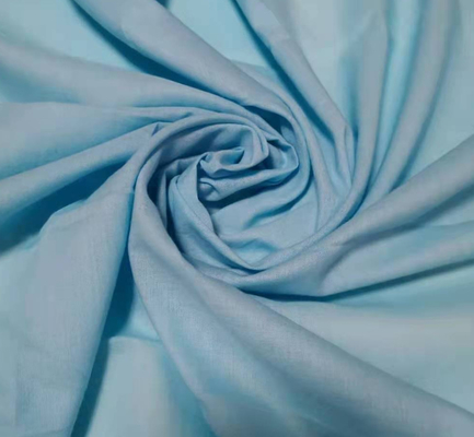 High Glossiness Cotton Poplin Fabric For Shirt Dress Skirt Baby Clothes 40sX40s 133x72 120GSM