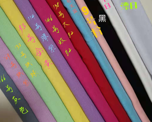 High Glossiness Cotton Poplin Fabric For Shirt Dress Skirt Baby Clothes 40sX40s 133x72 120GSM