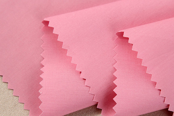98% Organic Cotton Shirt Fabric 2% Spandex Gentle Summer 50sX50s 135GSM Baby Clothes Dress
