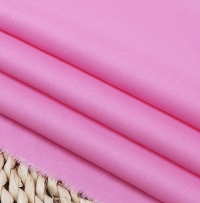 Fading Resistant Poplin Cotton Shirt Fabric Dyed And Printed 40sX40s 133x100 130GSM