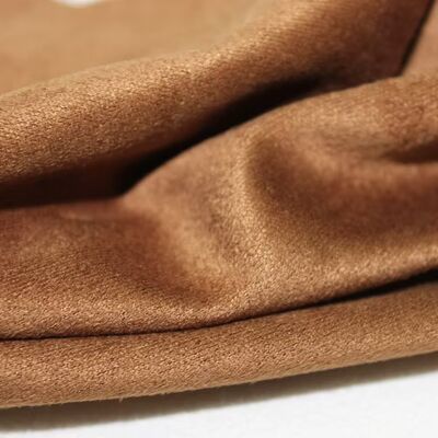 Suede Fiber Imitation Leather 90%Polyester 10%Spandex350gsm Coat Fabric
