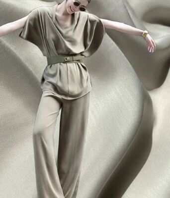 Regenerated Cellulose Fiber 100%Cupro 113gsm Woven Fabric Cupro Vs Viscose