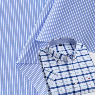 Easy Maintenance Formal Shirt Fabric For Uniforms And Office Shirts120gsm