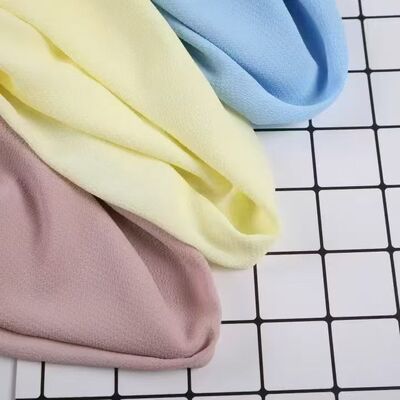 75GSM Chiffon Fabric Soft Touch Chiffon Fashion Dress Fabric Lightweight Chiffon Fabric 