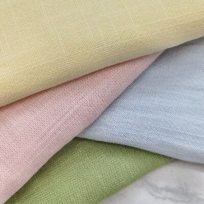 220 GSM Breathable Wrinkle Resistant Linen Rayon Fabric for Blouses and Shirts